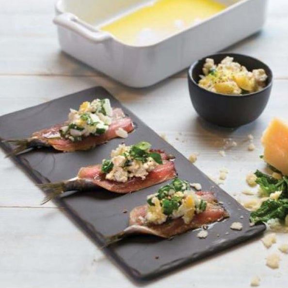 BASALT PLATE 30X11CM - 6PK