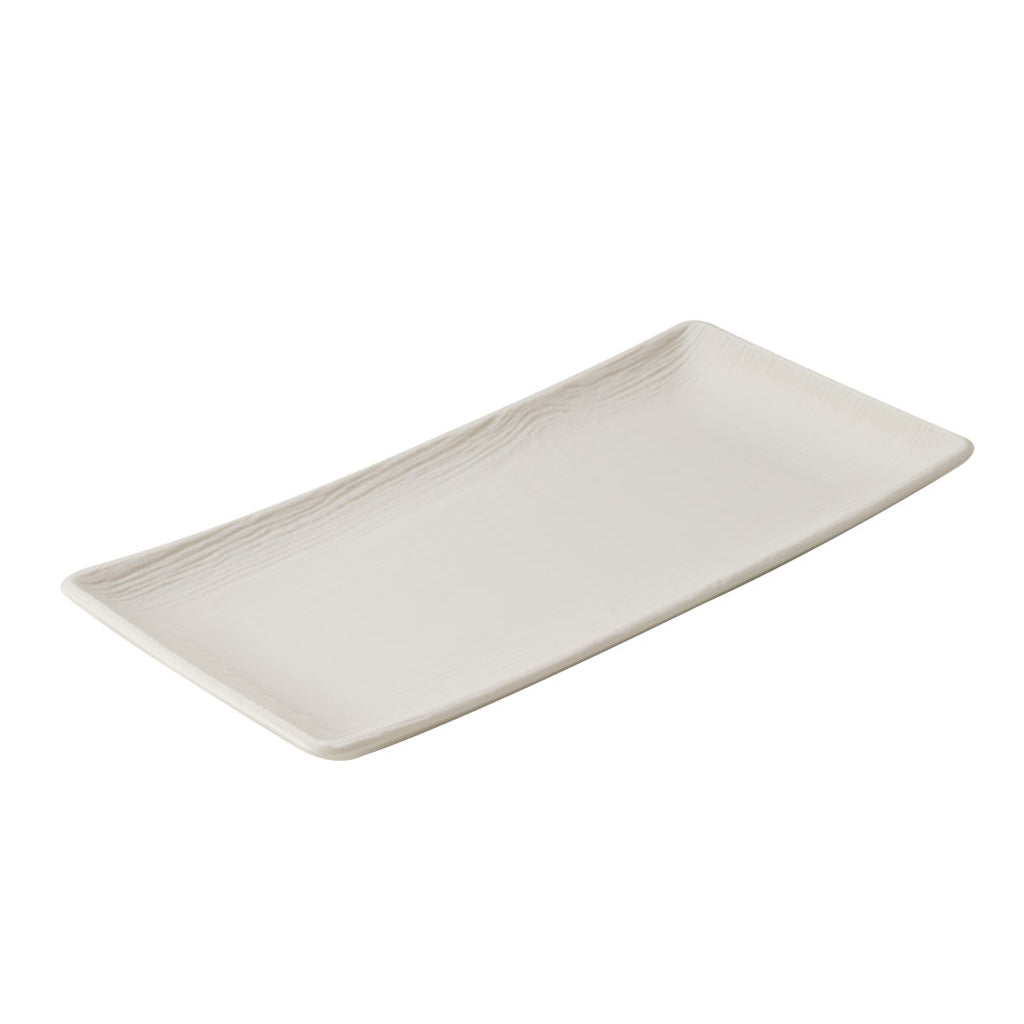 REVOL ARBORESCENCE 29CM RECTANGLE PLATTER - IVORY