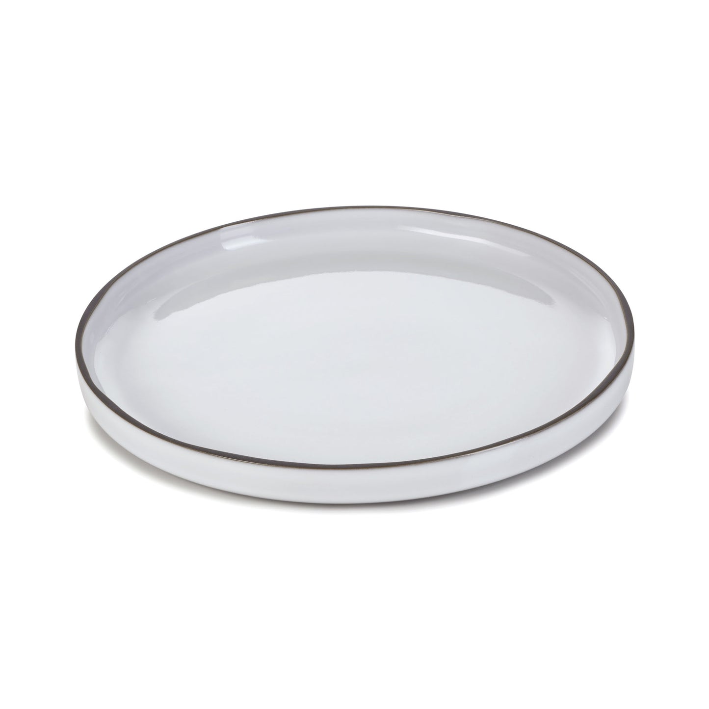 CARACTERE 28cm DINNER PLATE - WHITE - 6PK