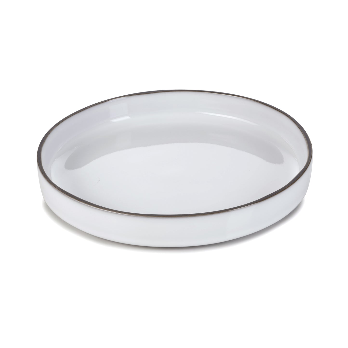 CARACTERE 23CM GOURMET PLATE - WHITE - 6PK