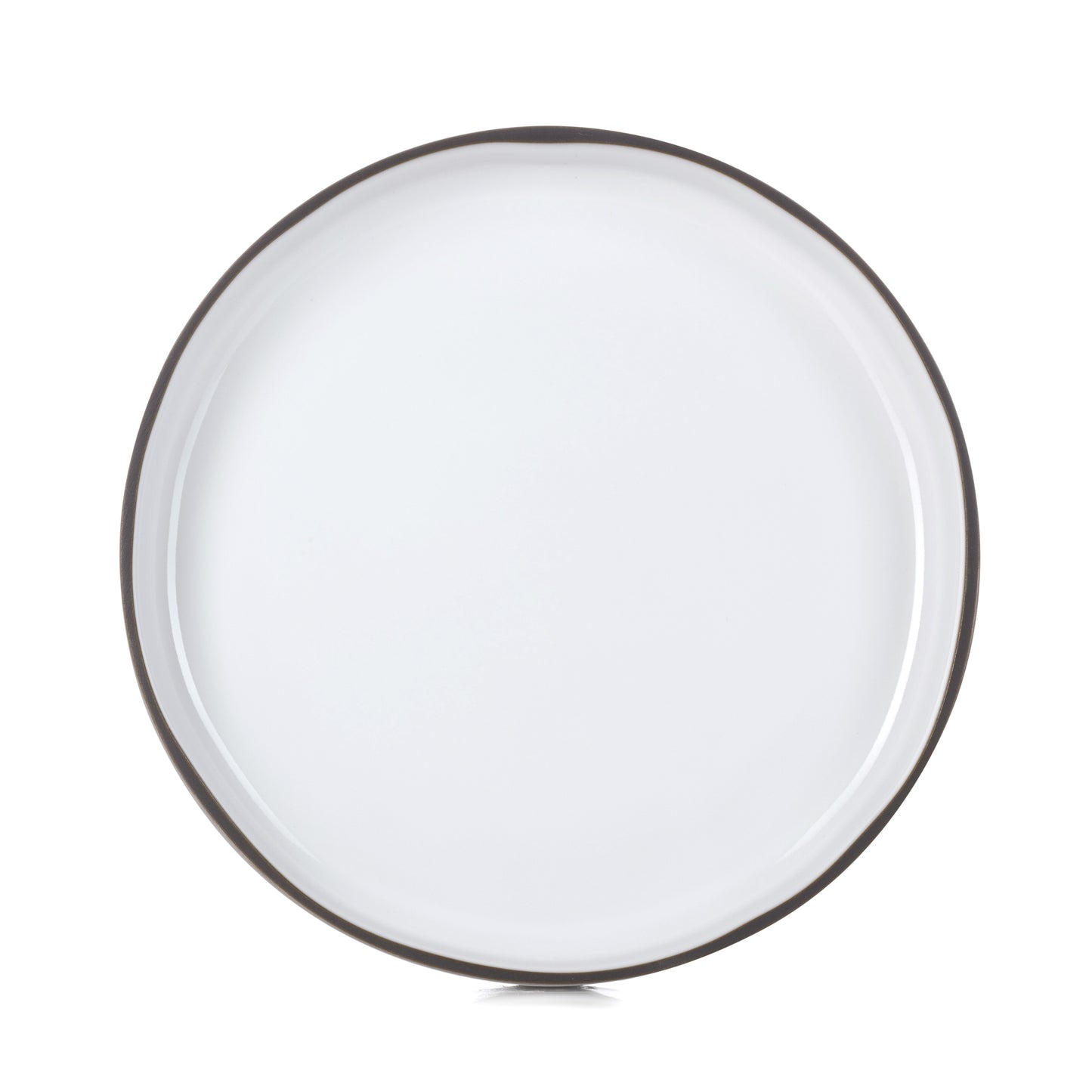 CARACTERE 23CM GOURMET PLATE - WHITE - 6PK