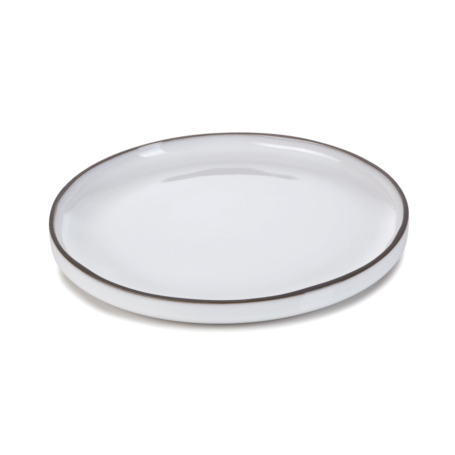 CARACTERE 21CM PLATE - WHITE - 6PK