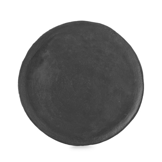 REVOL YLI 28CM DINNER PLATE - MATT SLATE STYLE