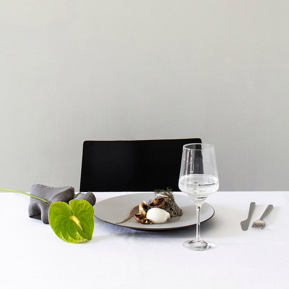 EQUINOXE 28cm PLATE - PEPPER WHITE - 6PK