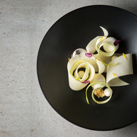 EQUINOXE PLATE 28cm - CAST IRON - 6PK