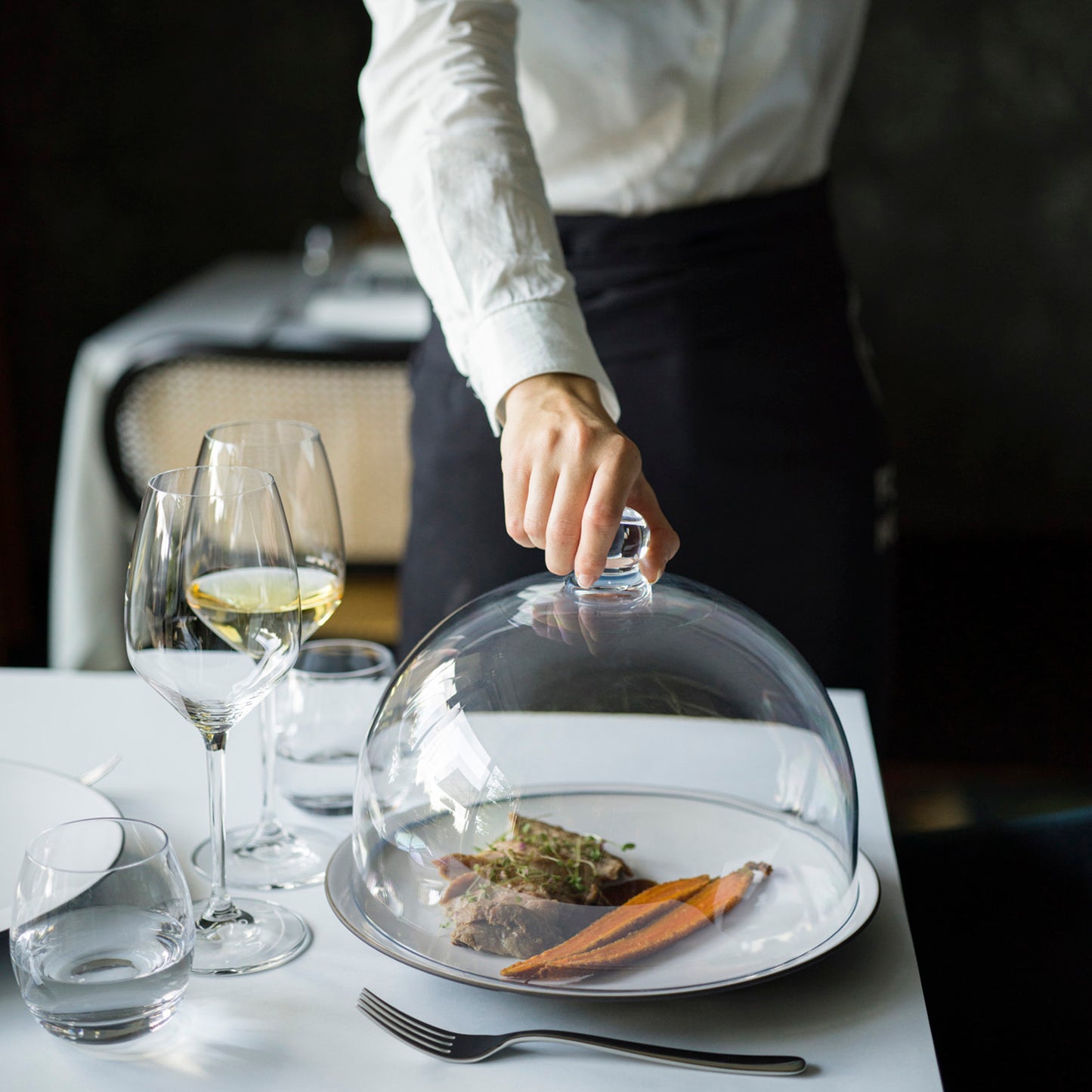 EQUINOXE 28cm PLATE - CUMULUS WHITE - 6PK