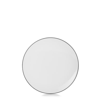 EQUINOXE CUMULUS WHITE PLATE 21.5CM - 6PK