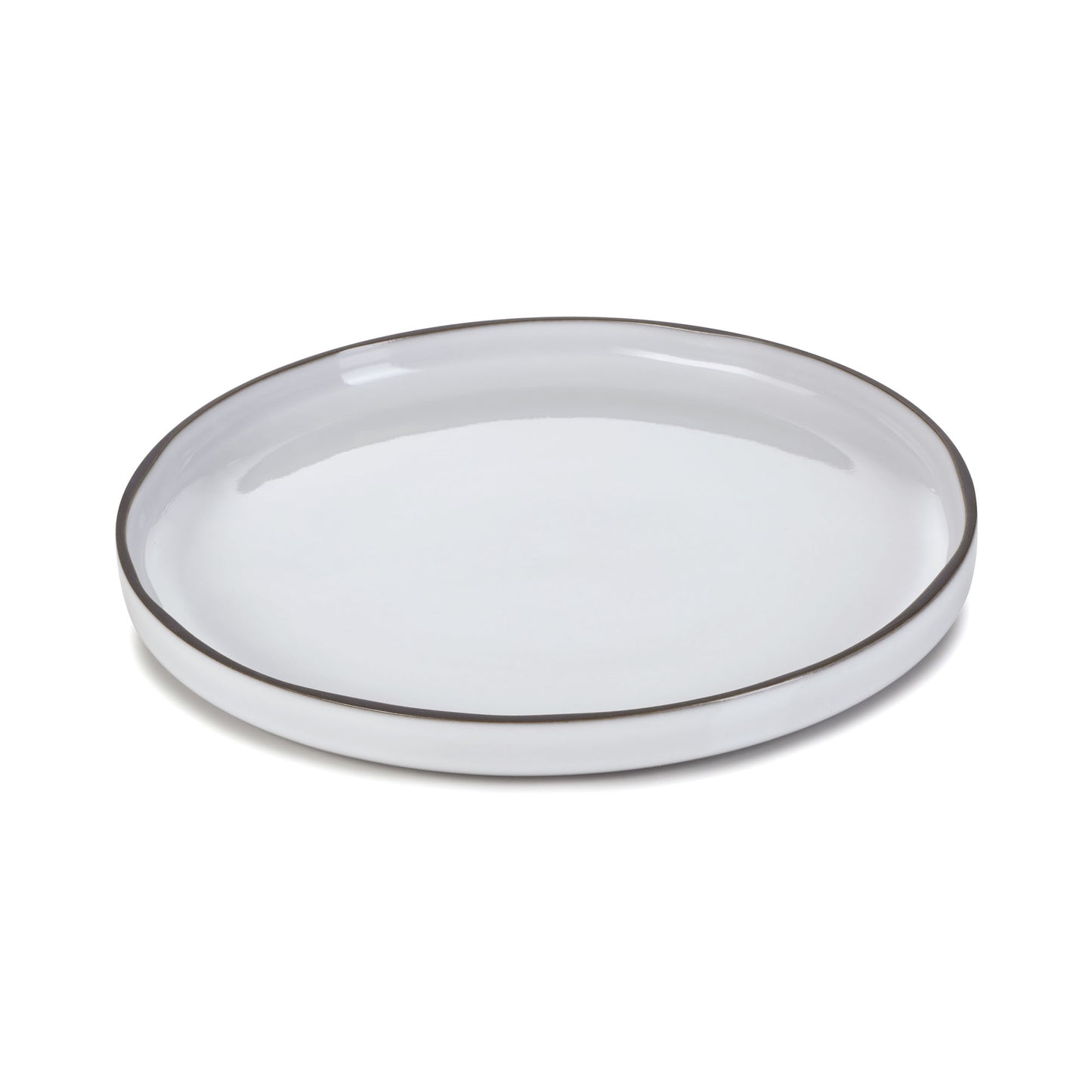 CARACTERE 26cm DINNER PLATE - WHITE - 6PK