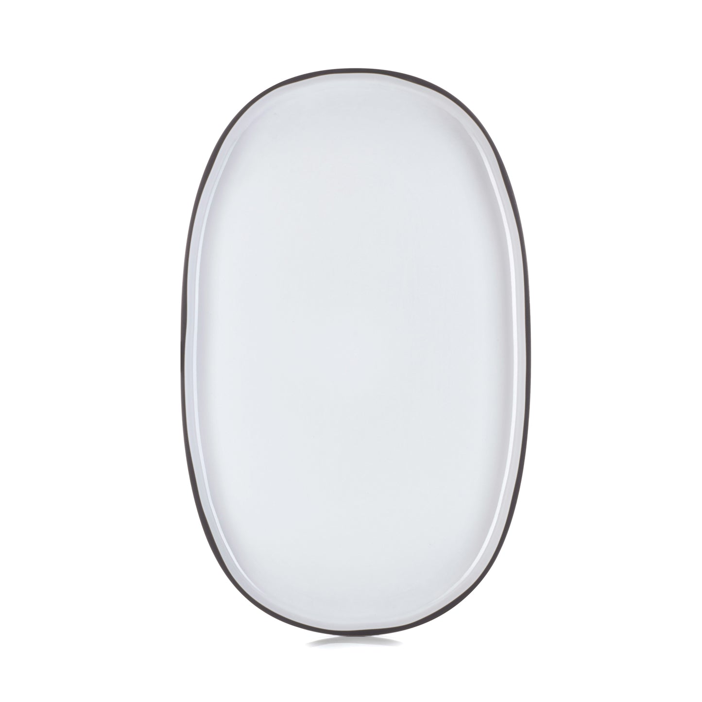 CARACTERE 46CM LARGE OVAL DISH - WHITE