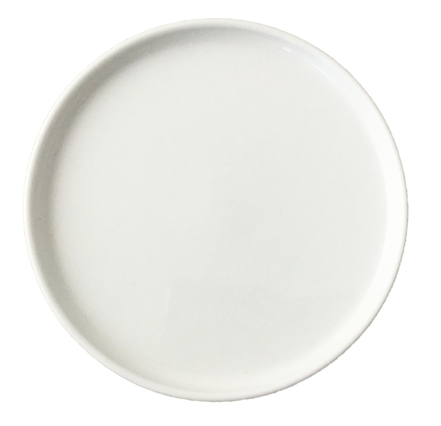 CHEFS BLANCO FLAT PLATE 26CM - 6PK