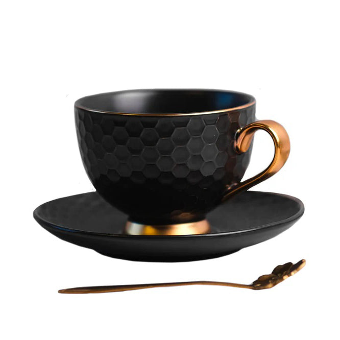 MANCHESTER BLACK TEA CUP SET