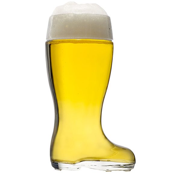 BEER GLASS BOOT 500ML - PACK OF 6