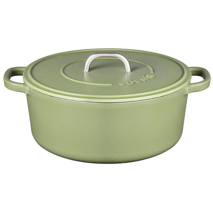 SOLA CASSEROLE 24CM - MATT GREEN