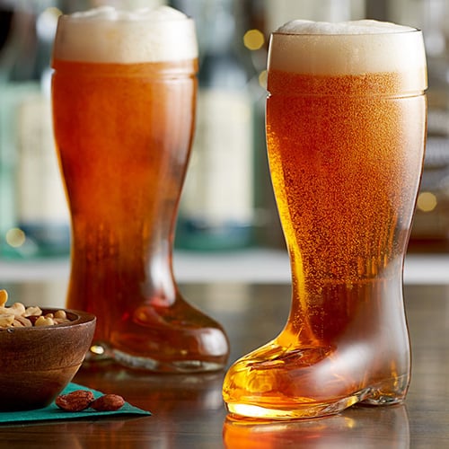 BEER GLASS BOOT 500ML - PACK OF 6